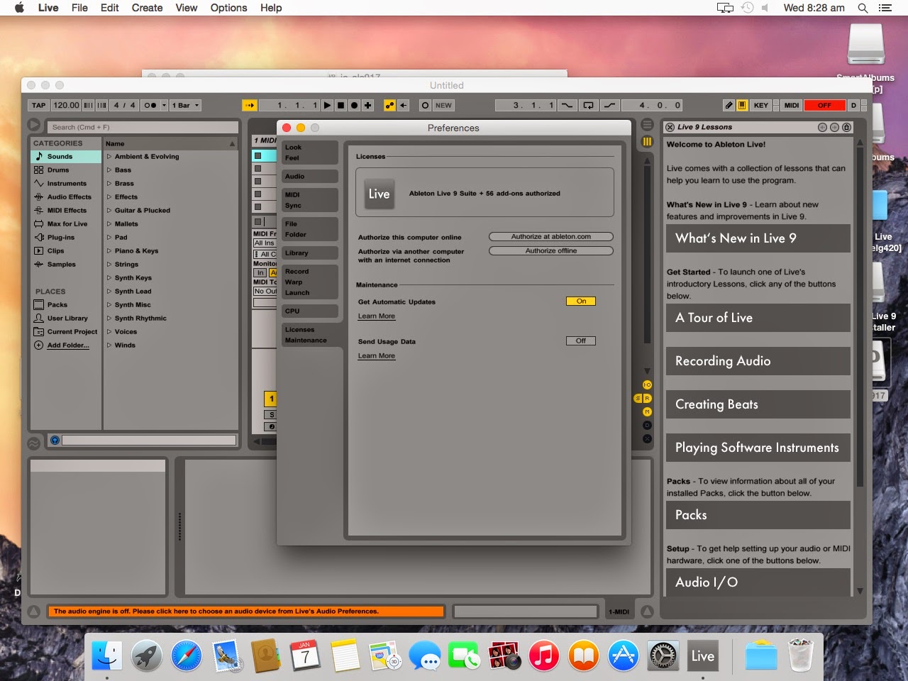 Torrent Ableton Live 9.1.6 Mac